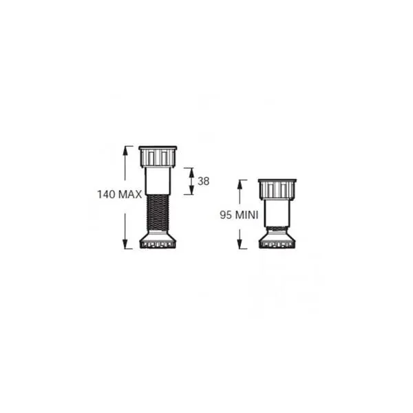 PIED REGL.SPECIFIQ.-BTE QUICKCLIP-JD RWA621NF