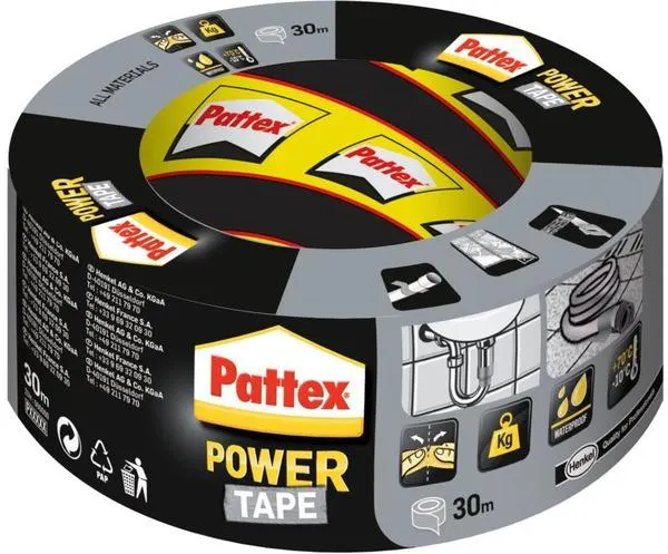 ADHESIF REP.POWERTAPE GRIS PATTEX 30M 1669220