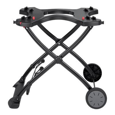 Chariot pliable pour barbecue gaz Weber Q1000 et Q2000