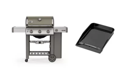 Barbecue gaz Weber Genesis II E-310 gris + plancha