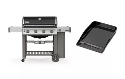Barbecue gaz Weber Genesis II E-410 noir + plancha