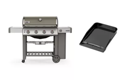 Barbecue gaz Weber Genesis II E-410 gris + plancha