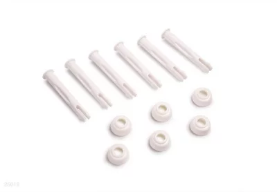 Lot de 6 goupilles et capuchons pour toutes armatures de piscines rondes Prism Frame et Metal Frame