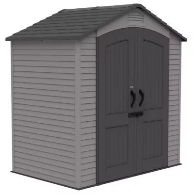 Abri de jardin résine Lifetime Landmark 60500 Gris surface totale 3 m²