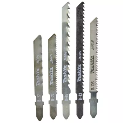 Set 5 lames scie sauteuse Makita 50 - 75 mm