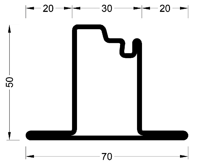 Systèmes de profilés en acier " VA-FORM " De nombreux avantages : • Les profilés VA garantissent la durabilité des ouvrages même dans des conditions d’utilisation les plus sévères. • Feuillard de 2 mm garantissant : >une très bonne soudabilité > une tenue des vis optimisée > des contraintes extrêmes • Aspect design très contemporain grâce à la finesse de ses profilés. • Facilité de cintrage. • Gamme de profilés permettant de nombreuses solutions constructives. • Double protection de vos ouvrages : l’association du post-laquage avec le traitement zingué sendzimir. Cetraitement anti corrosion optimal, est réalisé exclusivement en usine. • Gamme respectueuse de l’environnement, de sa production jusqu’à son recyclage.