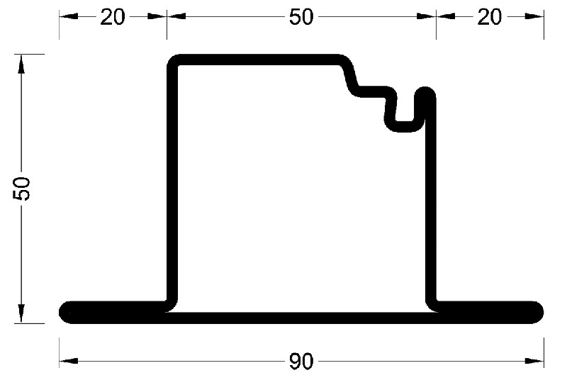 Systèmes de profilés en acier " VA-FORM " De nombreux avantages : • Les profilés VA garantissent la durabilité des ouvrages même dans des conditions d’utilisation les plus sévères. • Feuillard de 2 mm garantissant : >une très bonne soudabilité > une tenue des vis optimisée > des contraintes extrêmes • Aspect design très contemporain grâce à la finesse de ses profilés. • Facilité de cintrage. • Gamme de profilés permettant de nombreuses solutions constructives. • Double protection de vos ouvrages : l’association du post-laquage avec le traitement zingué sendzimir. Cetraitement anti corrosion optimal, est réalisé exclusivement en usine. • Gamme respectueuse de l’environnement, de sa production jusqu’à son recyclage.
