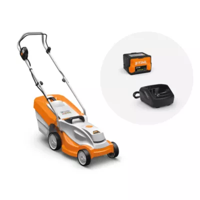 Tondeuse sans fil sur batterie - largeur de coupe 33 cm - bac 30L - Stihl RMA 235 (vendue avec 1 batterie AK 20 et chargeur AL 101)