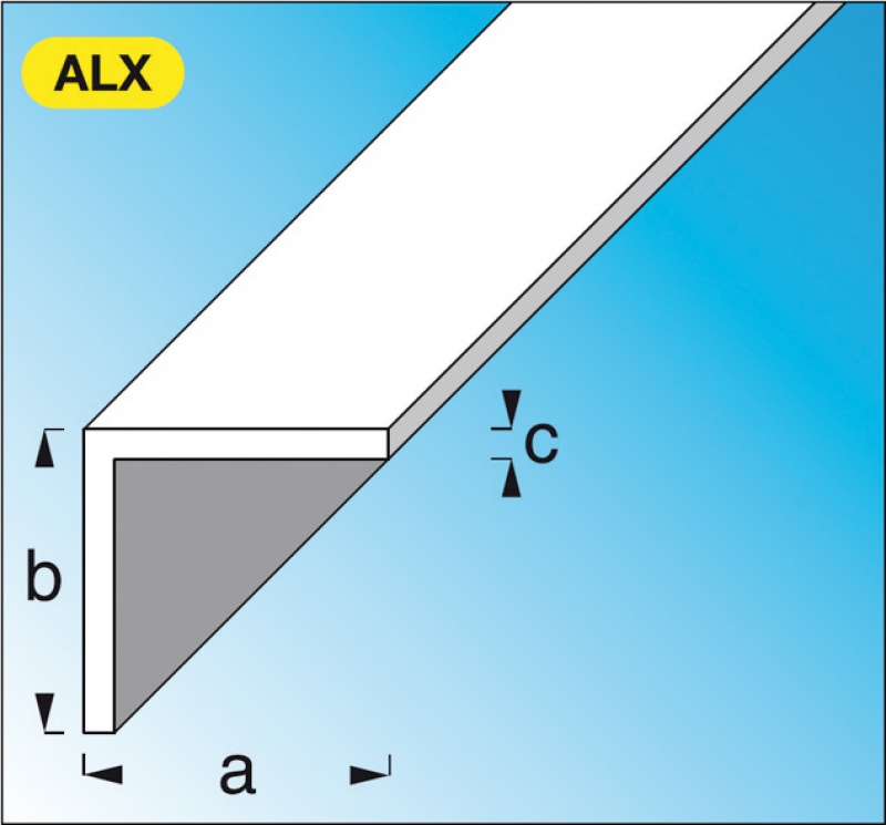 PROFILÉS STANDARD ALUMINIUM ANODISÉ