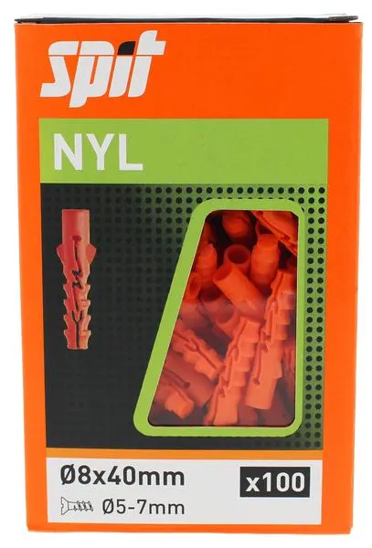 CHEVILLE SPIT NYL8X40 S/COL SPIT 057020