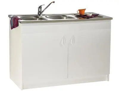 MEUBLE S/EV.3P.SIM'HYDRO 140CM BLC S12N43140H