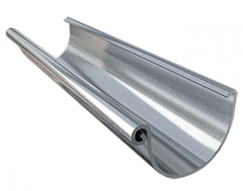 Gouttière demi-ronde de 25 ZINC boudin de 18 NF P 36.402