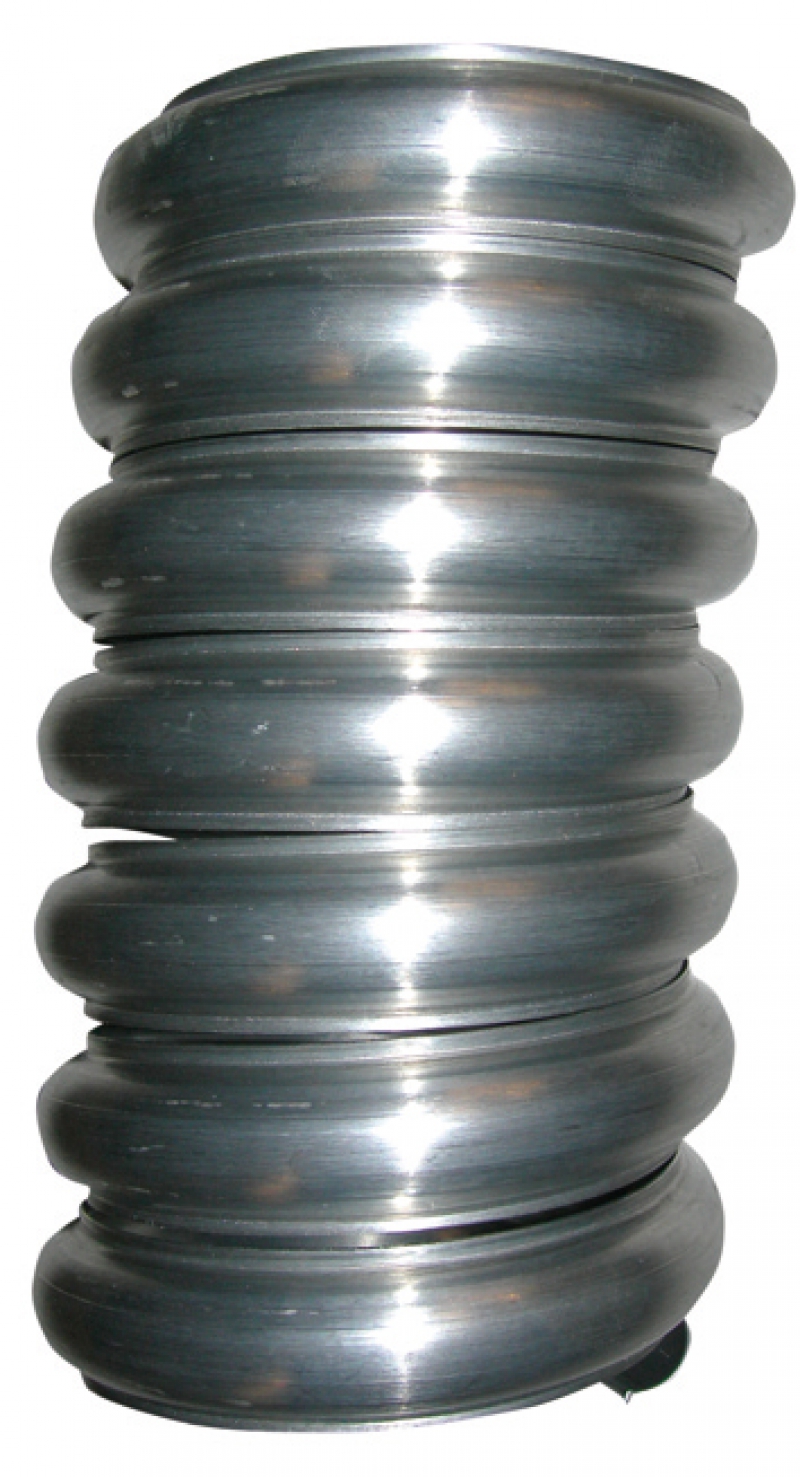 Tube et raccords de descente Ø 80 Zinc naturel NF P 36.403