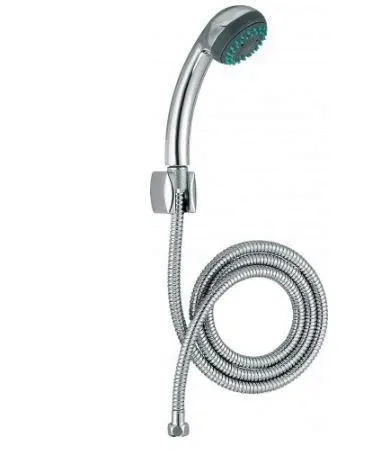 DOUCHE+SUPPORT MUR.BASIC1 2JETS JD E14326-CP