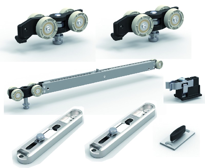 Argenta Proslide - rail supérieur à encastrer pour faux-plafonds
