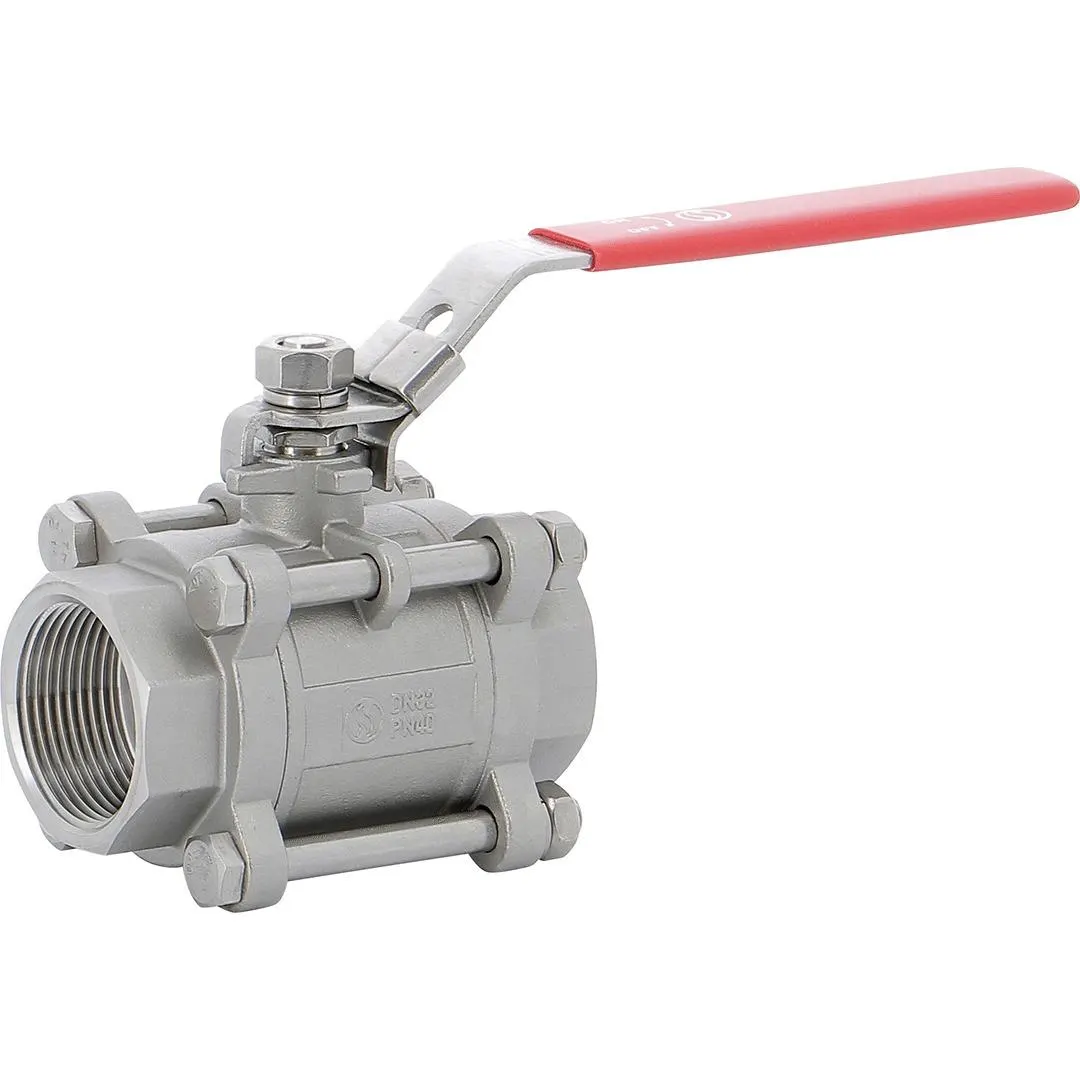VANNE SPHERE 3P.INOX PGN.RGE FF 3/4 790005