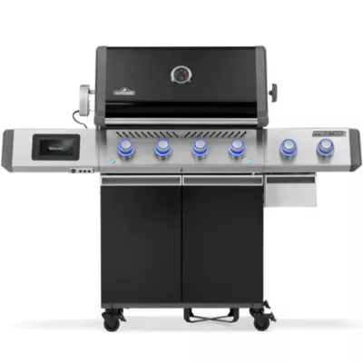 Barbecue gaz Napoleon Prestige Pro 500 71 x 46cm noir et argent