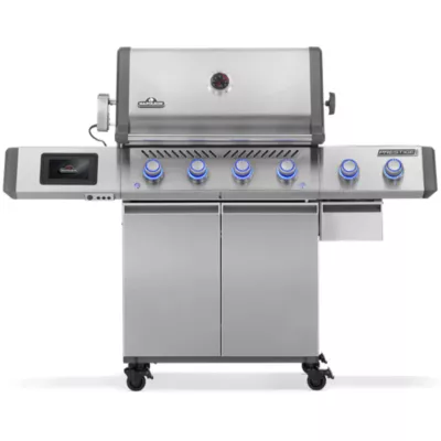 Barbecue gaz Napoleon Prestige pro 665 71 x 46cm gris