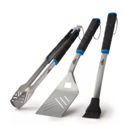 Ensemble d'ustensiles pour barbecue en acier inoxydable Napoleon 3 pièces