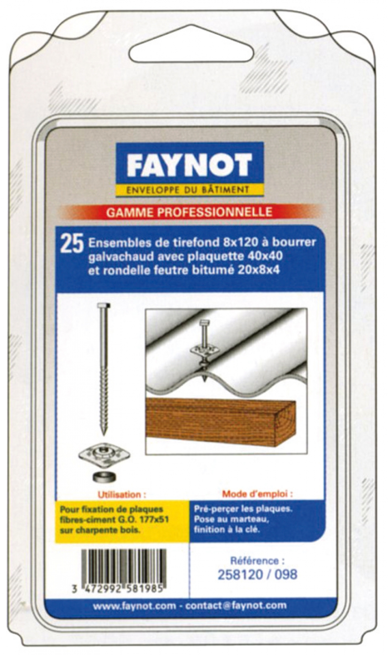 ACCESSOIRES DE POSE conditionnement " LIBRE-SERVICE "
