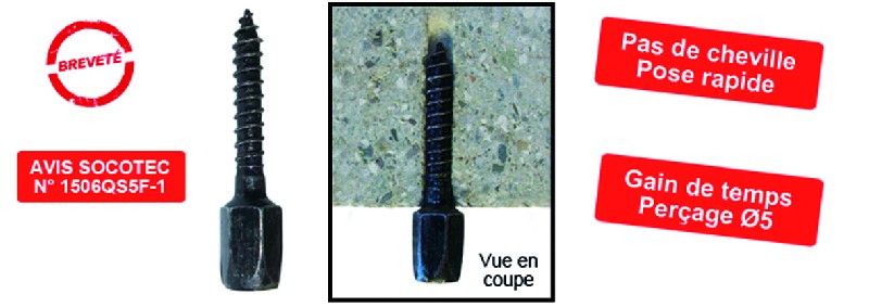 Visserie à béton