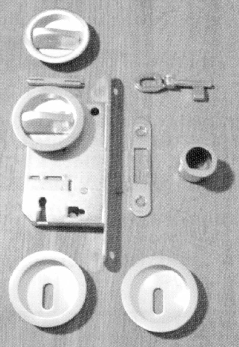 SERRURES À MORTAISER pour placard coulissant