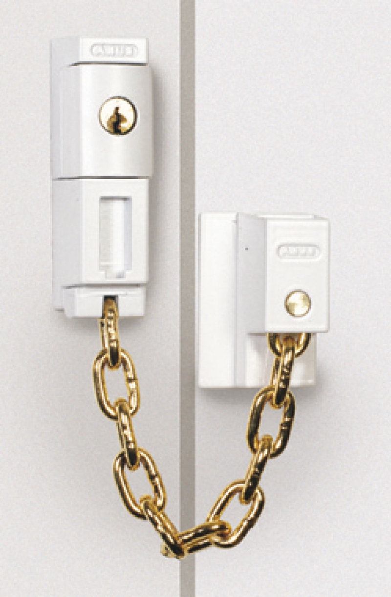 CHAINE PORTE ÀCLE BLANC SK79W