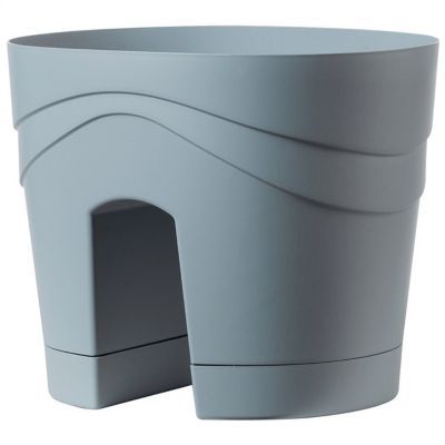 Pot balconny Samba à réserve d'eau ø29 cm ciel