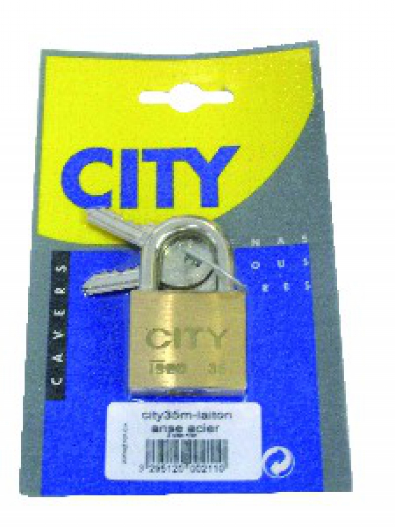 BL/CADENAS CITY 30MM 2CLES