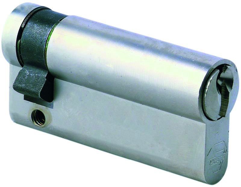 Serrures anti-panique " ÉCOBAR 921 CP " barre monobloc acier laqué rouge, avec plaque de fixation 700 x 150 mmréversible - pêne latéral basculant pour 1/2 cylindre profil Européen( à commander séparément )