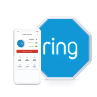 Sirène extérieure sans fil pour Ring Alarm