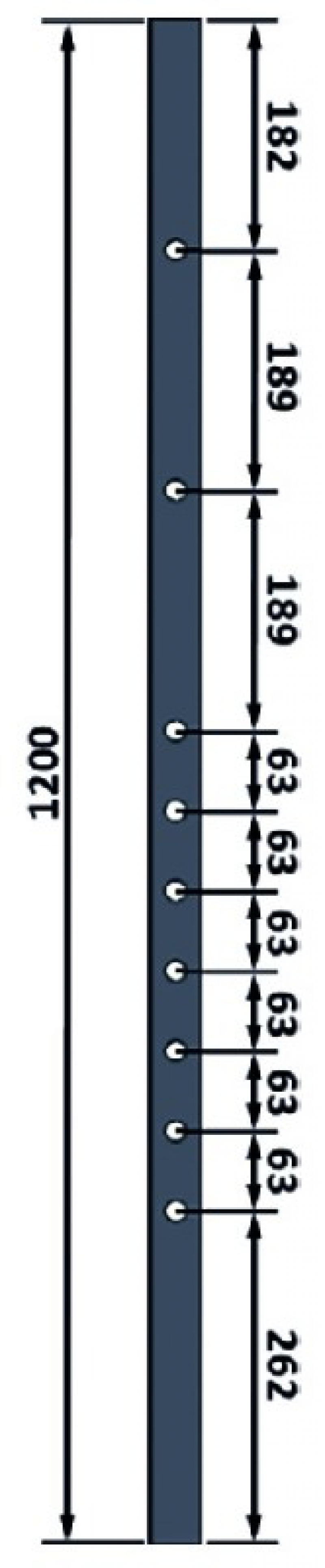Barres poinçonnées