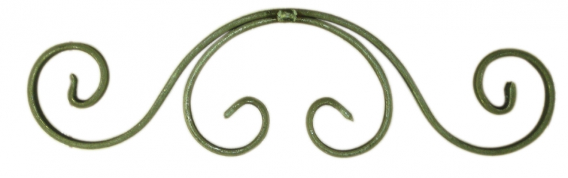 Volutes forgé de style