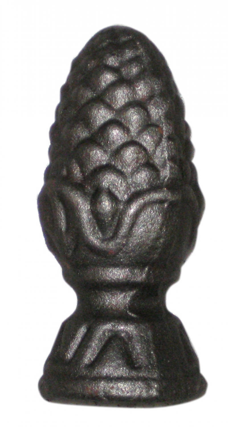 Pommes de pin en fonte