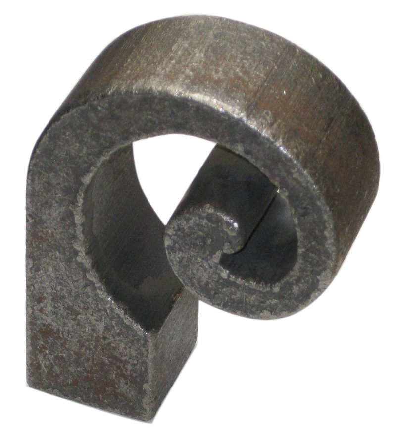 Volutes de haut de portail