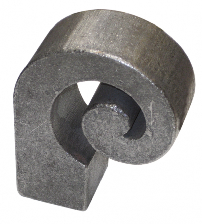 Volutes de haut de portail