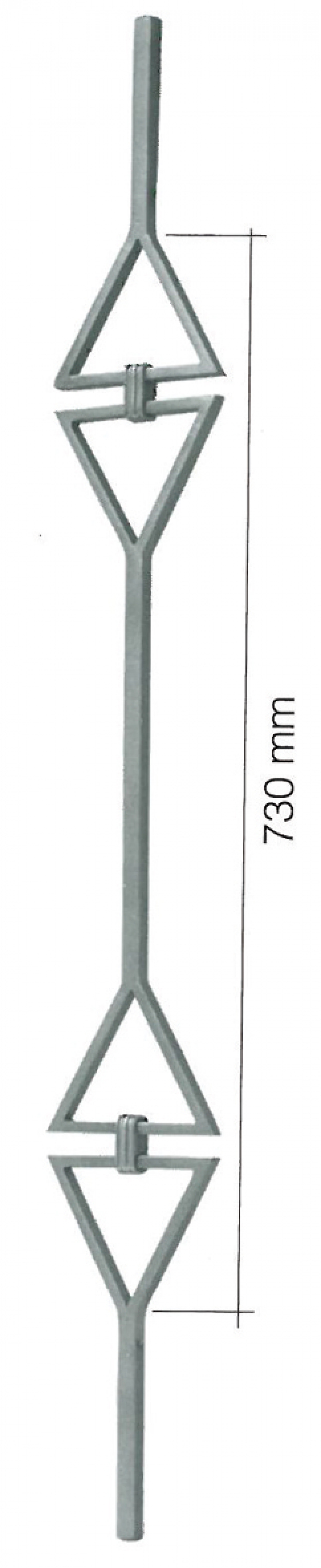 BARREAU GD181/2 C14 H 1000