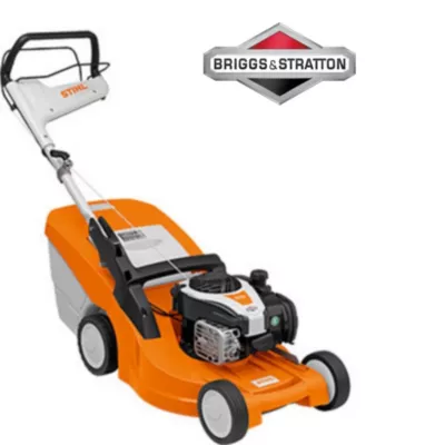 Tondeuse thermique tractée 140 cc Stihl RM448 TC 46 cm, Moteur Briggs & Stratton 575EXi