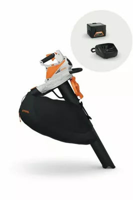Aspirateur souffleur broyeur sans fil sur batterie Stihl SHA56 (avec 1 batterie et chargeur)