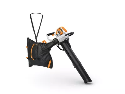 Aspirateur souffleur broyeur sans fil - 910m³/h - ratio 14:1 - avec sac de 55L - Stihl SHA140 (vendu sans batterie ni chargeur)