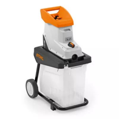 Broyeur de végétaux électrique filaire 2500 W, branche maxi 40 mm, bruit 85 dB(A), collecte 60 L, Stihl GHE 140 L