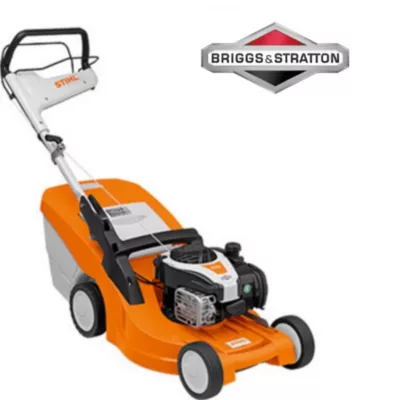 Tondeuse thermique tractée 140 cc Stihl RM448 TC 46 cm, Moteur Briggs & Stratton 575EXi