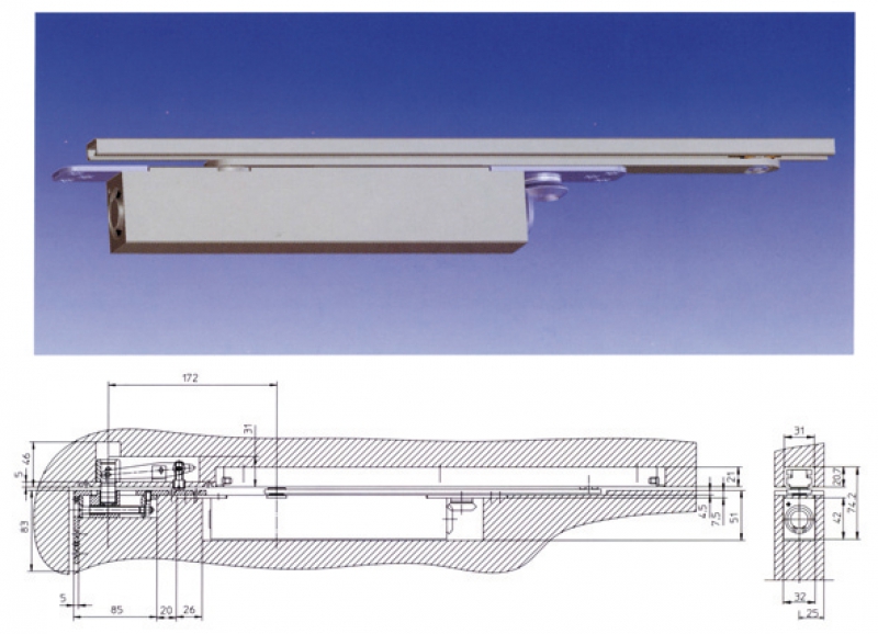 FERME-PORTE HYDRAULIQUES GEZE