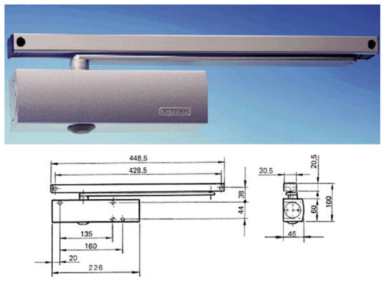 FERME-PORTE HYDRAULIQUES GEZE