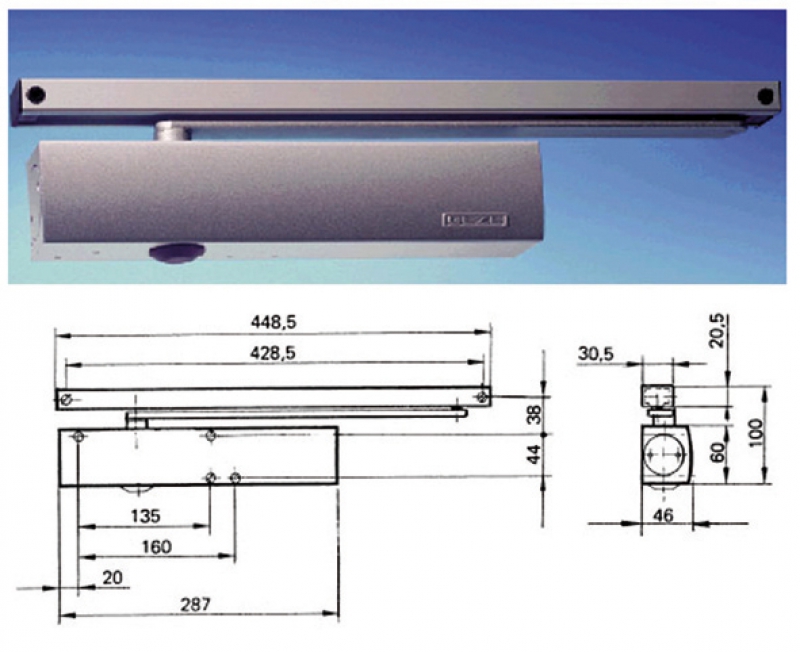 FERME-PORTE HYDRAULIQUES GEZE