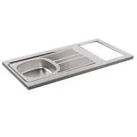 EVIER CUIS.INOX 1C+DEC.120CM T.PMR CPBH120G00