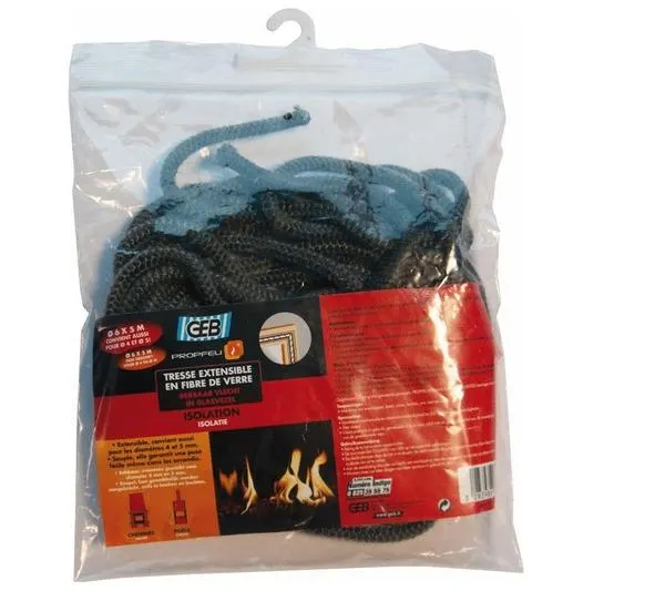 TRESSE EXT.FIBRE VERRE 4/5/6MM-SAC.5M 832390