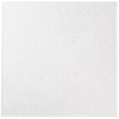 Dalle de plafond en polystyrène expansé cristal, 50x50 cm Ep. 8 mm
