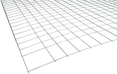 Panneau treillis carreleur L. 2 x l. 1 m avec une maille 5 x 5 cm