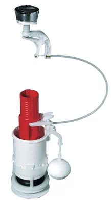 Mécanisme WC économiseur d'eau à double bouton poussoir remplissage rapide chasse d'eau 3 / 6 L